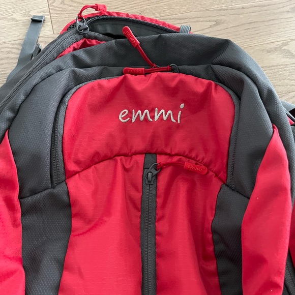 Like new 52L Red Lightweight Durable Hiking Backpack Bag - Picture 2 of 3